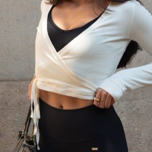 Venus Long Sleeve Top White