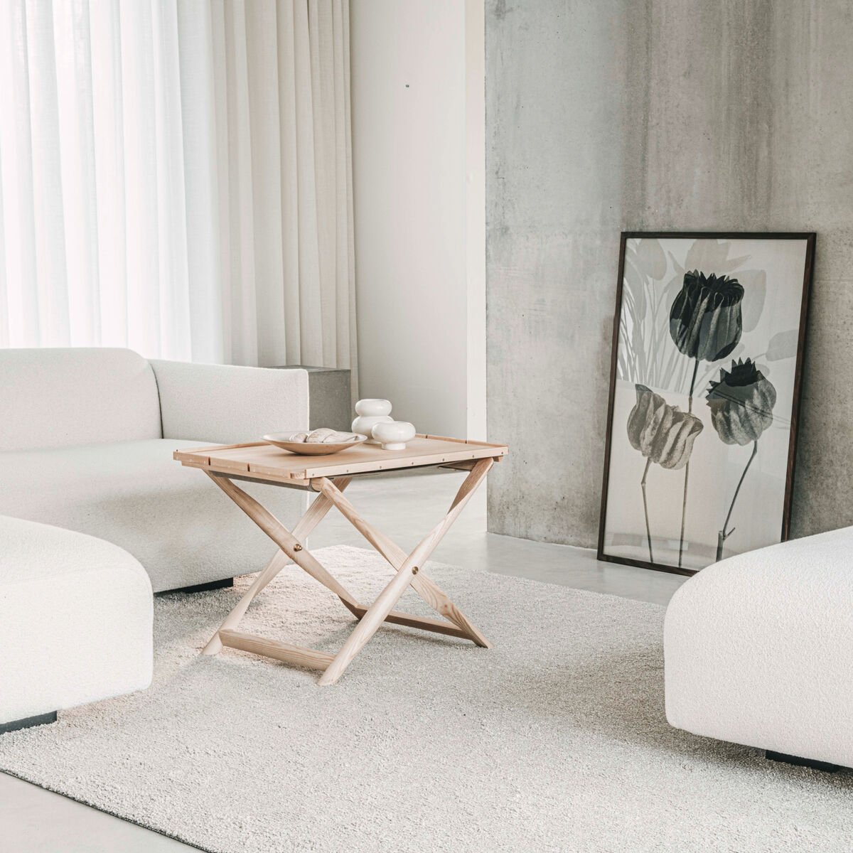 VM Carpet Viita matto 160x230 cm valkoinen