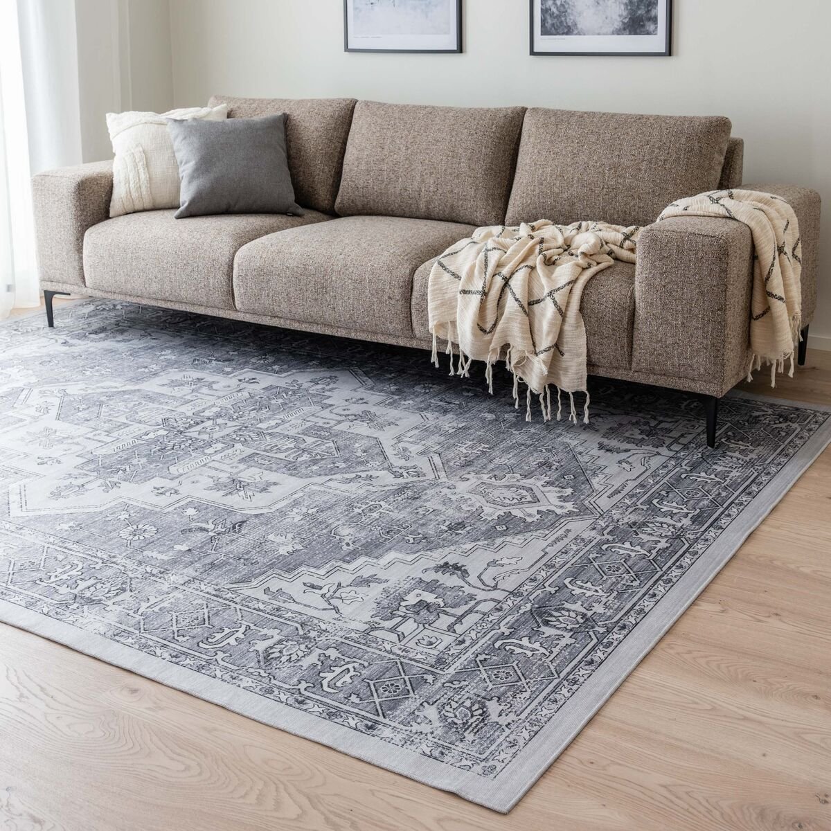 Vivano Kartano matto 80x200 cm harmaa