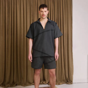 Ponza Unisex Pusero Charcoal