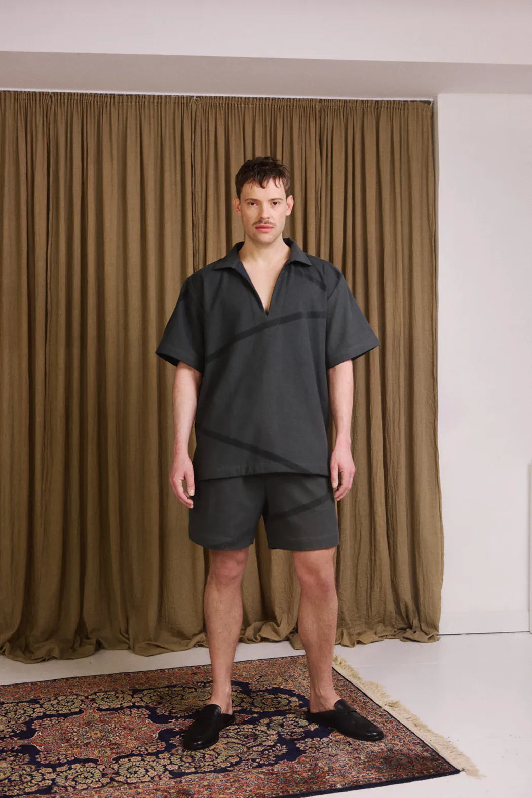 Ponza Unisex Pusero Charcoal