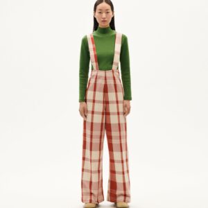 Luz Jumpsuit Red Picnic Checks