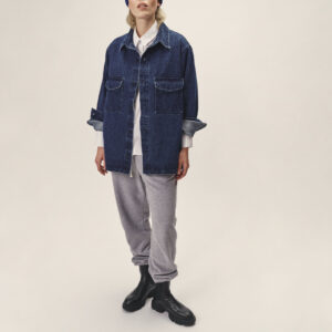 Women's Organic Cotton Denim Overshirt