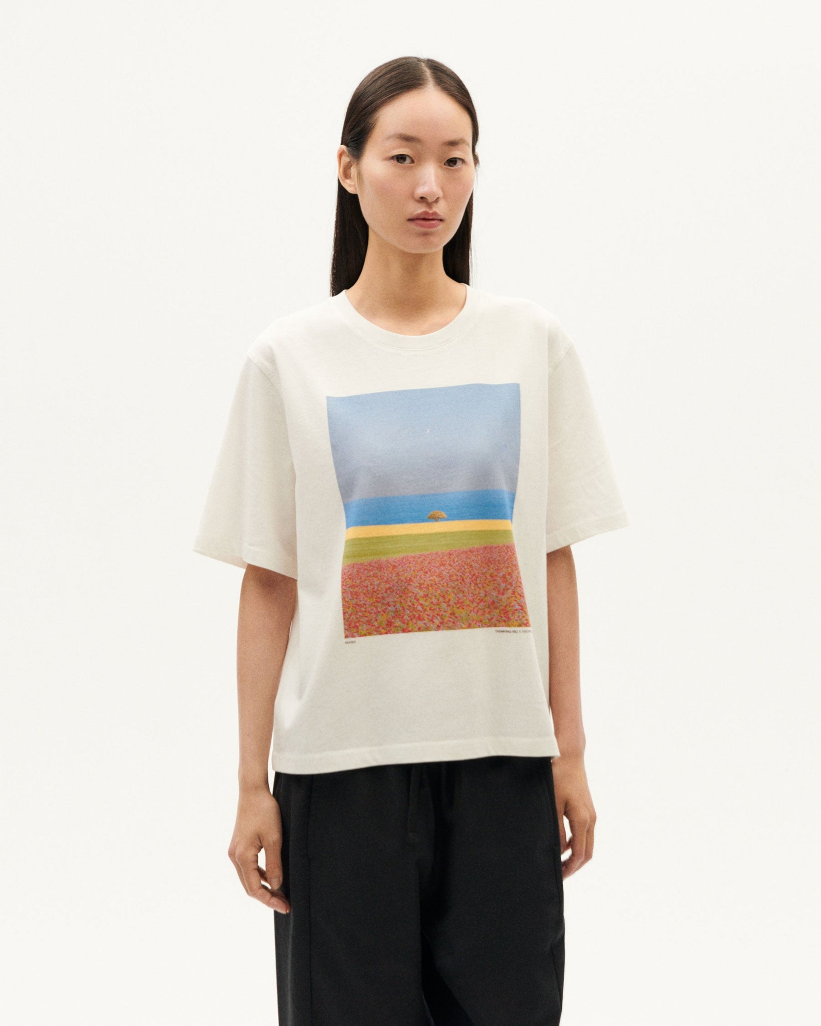 Lucia White Mama T-Shirt