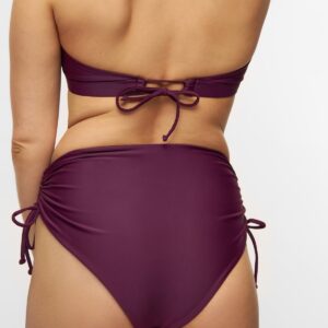 Wanita High-Waist Adjustable Bikini Bottom Deep