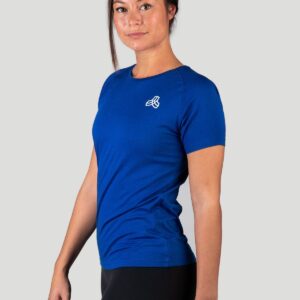 Iron Roots Beechwood Performance T-paita Cobalt Blue