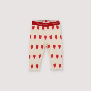 Singapore Baby Leggings Love Motif Red