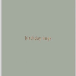 Xeraliving BIRTHDAY HUGS syntymäpäiväkortti, päärynä 10,5x14,8 cm