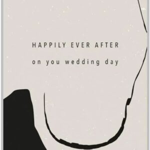 Xeraliving HAPPILY EVER AFTER hääkortti 10,5x14,8 cm
