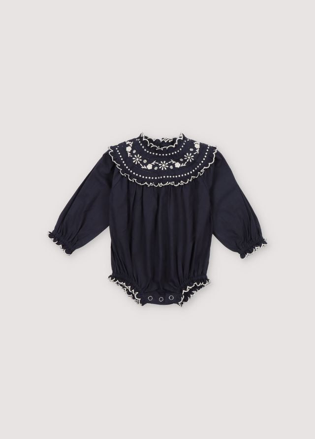 Pune Baby Romper Blue