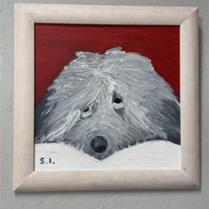 Taulu ”Mietitään” öljyväri, S I 2011
