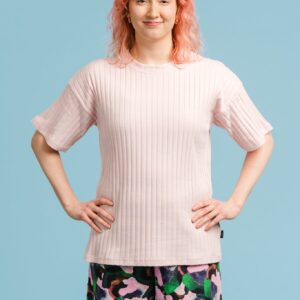 Tara T-paita Rose Pink