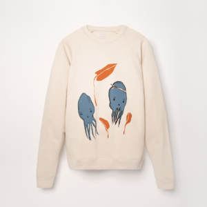 Squid Collegepaita Valkoinen