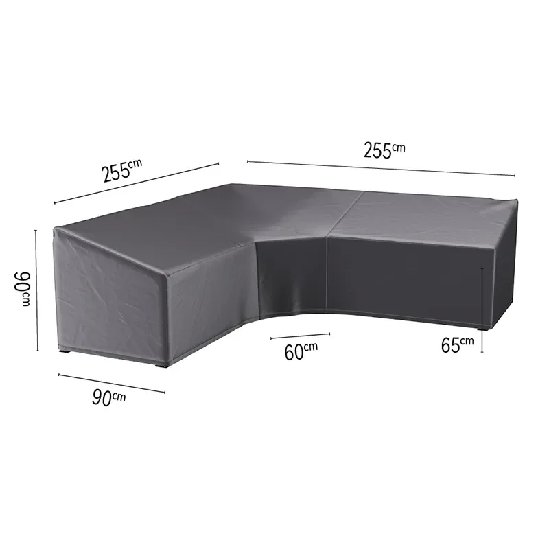 Platinum Aerocover, Kalusteen suojapeite kulmasohva 255/255 x 90 cm