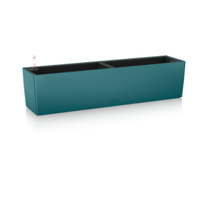 Trend balconera color petrollinsininen 2xparvekeruukku 80x19cm, korkeus 19cm