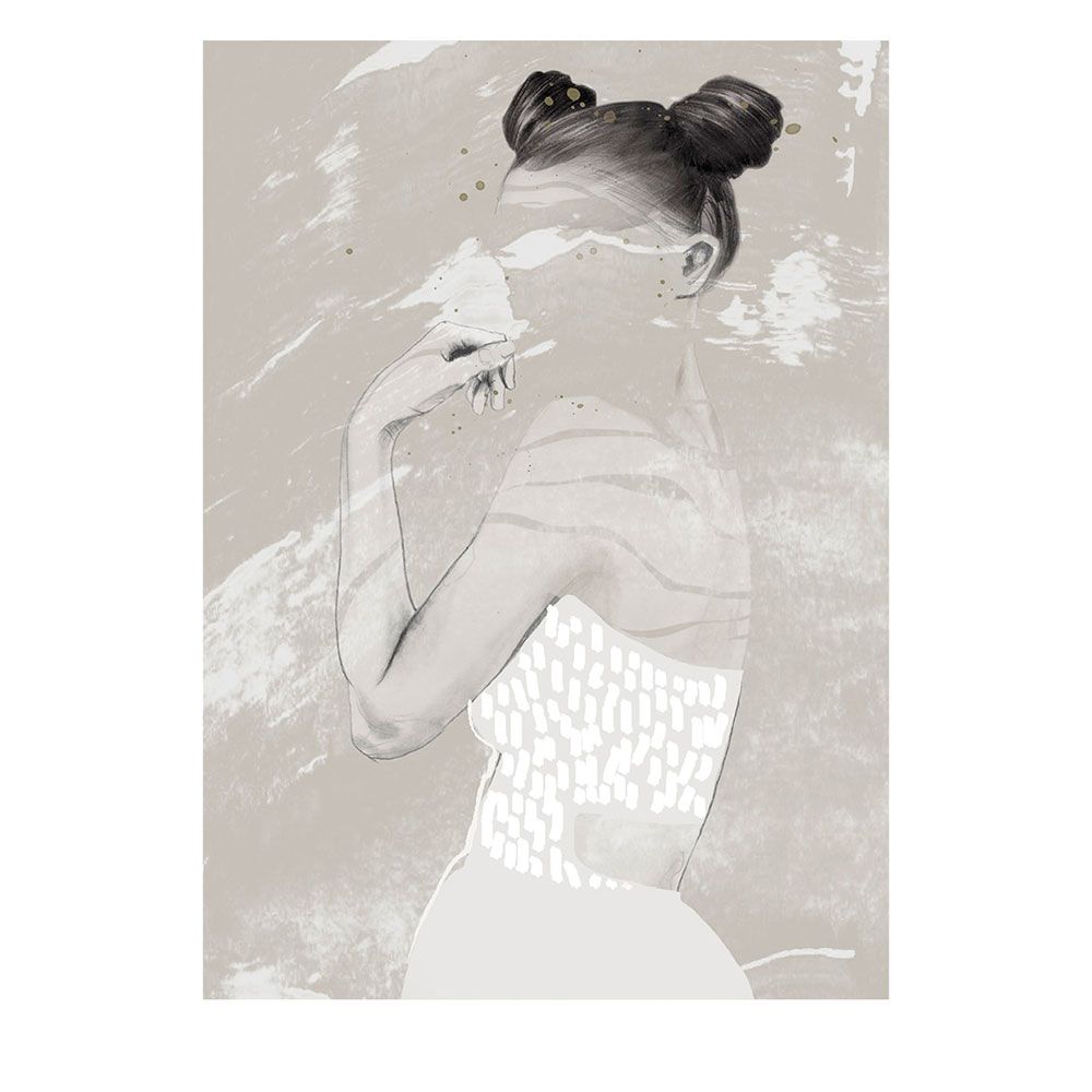 Anna Bülow, Anna Bülow poster See Through 30x40 cm