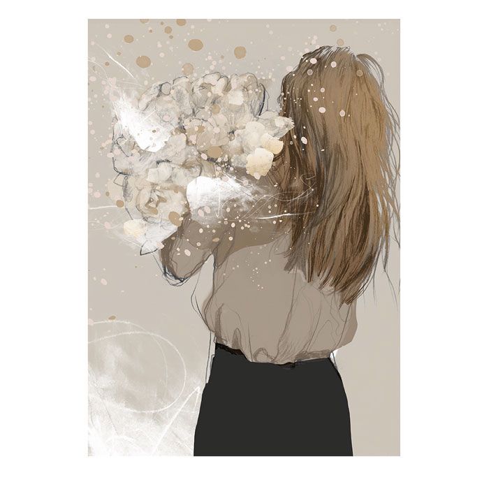 Anna Bülow, Anna Bülow poster Wild at heart 30x40 cm