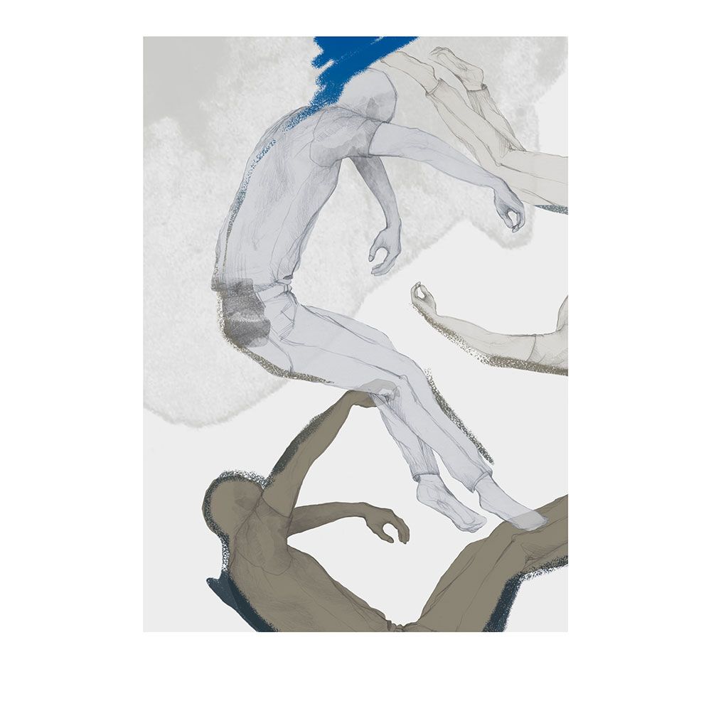 Anna Bülow, Anna Bülow poster Night Fall 01 30x40 cm