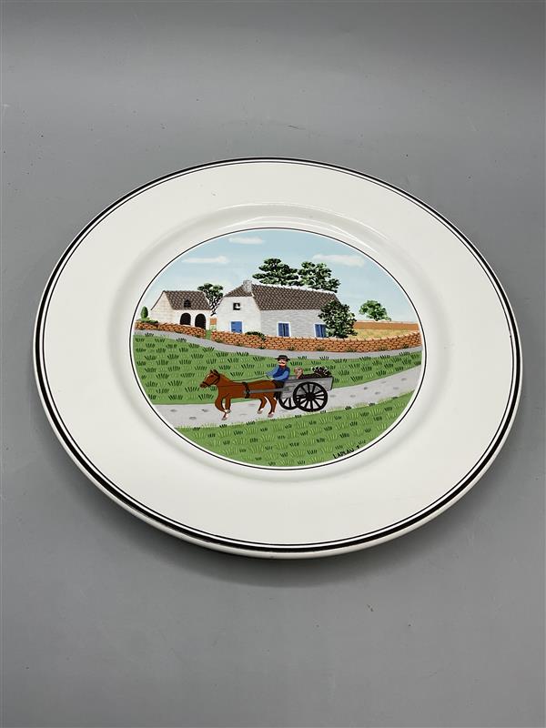 Villeroy & Boch Naif lautaset 21cm 5kpl