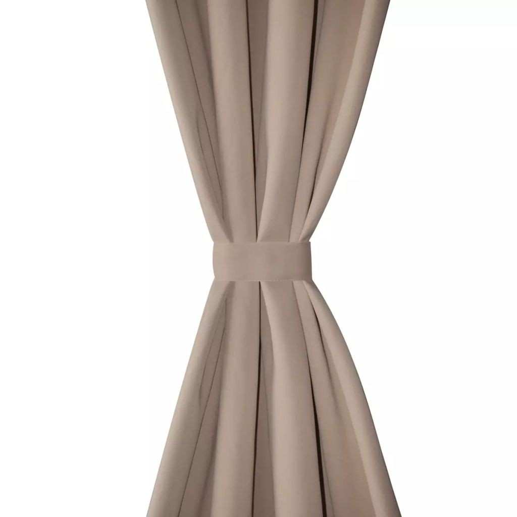 Pimennysverhot purjerenkailla 2 kpl 135x175 cm Kerma - Kerma