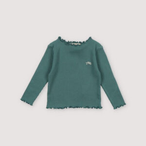 Singapore Baby Long Sleeve Azure Teal Green