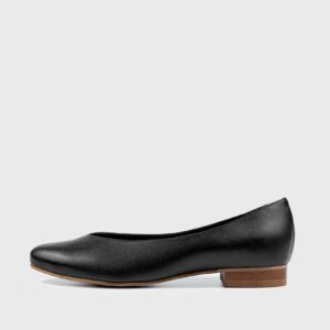 Pumps Nopal Ballerinat Kaktusnahkaa Musta