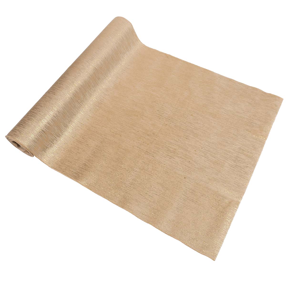 Kimalteleva kaitaliina Polyesteriveluuri - Beige, 28cm x 2,5m