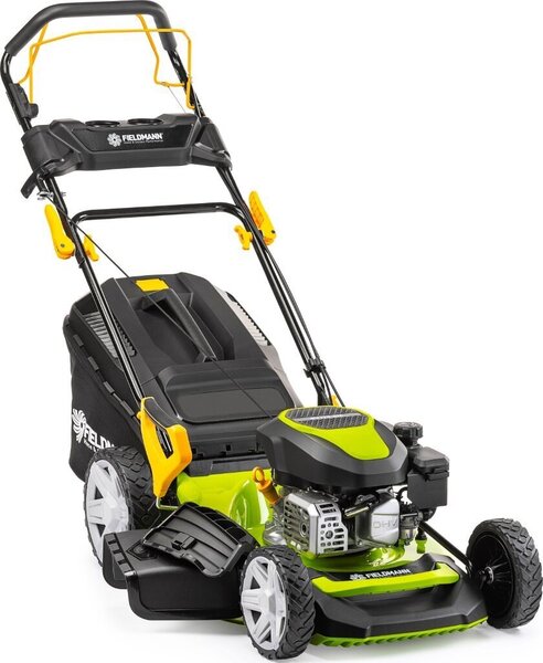 Bensiinikäyttöinen ruohonleikkuri Fieldmann FZR 5130-170B, 4in1, 170cc, 3kW, 51cm, 60l, 1800m2