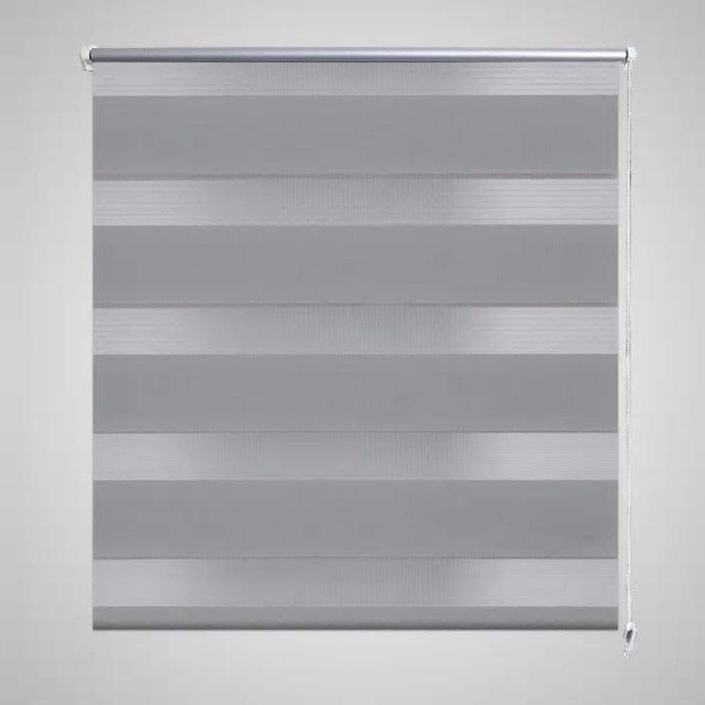Zebra rullakaihdin 50 x 100 cm harmaa - Harmaa
