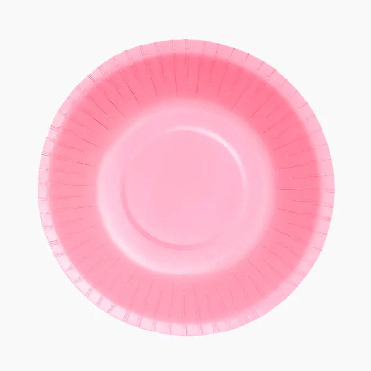 Pahvikulho - Vaaleanpunainen, 17,5cm, 6kpl