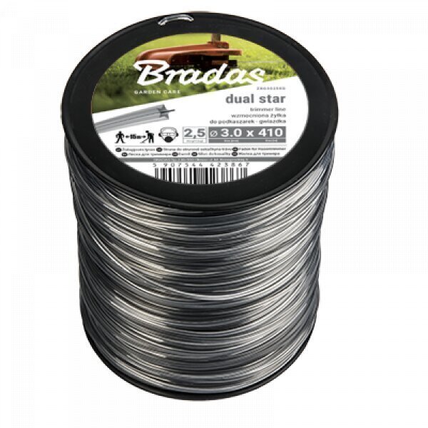 Bradas RIPPER DUAL Square siima, 2,4mm x 641m (2.5kg).