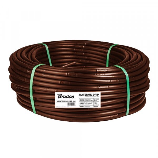 Bradas VESIMIL TIPPUA RUSKEA, 100 m (16/1.0 mm/ 50 cm/1,6 l/h)
