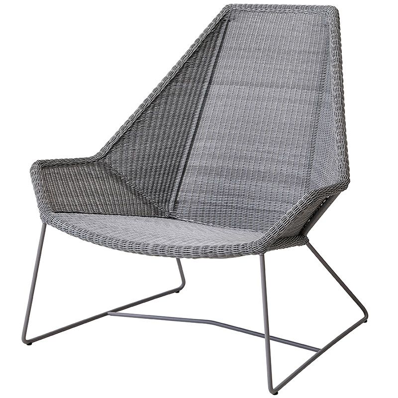 Cane-line, Breeze Lounge nojatuoli vaalean harmaa