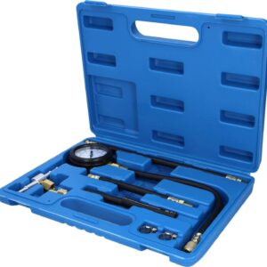 Polttoaineen ruiskupumpun paineentestaussarja, 9-os, Brilliant Tools