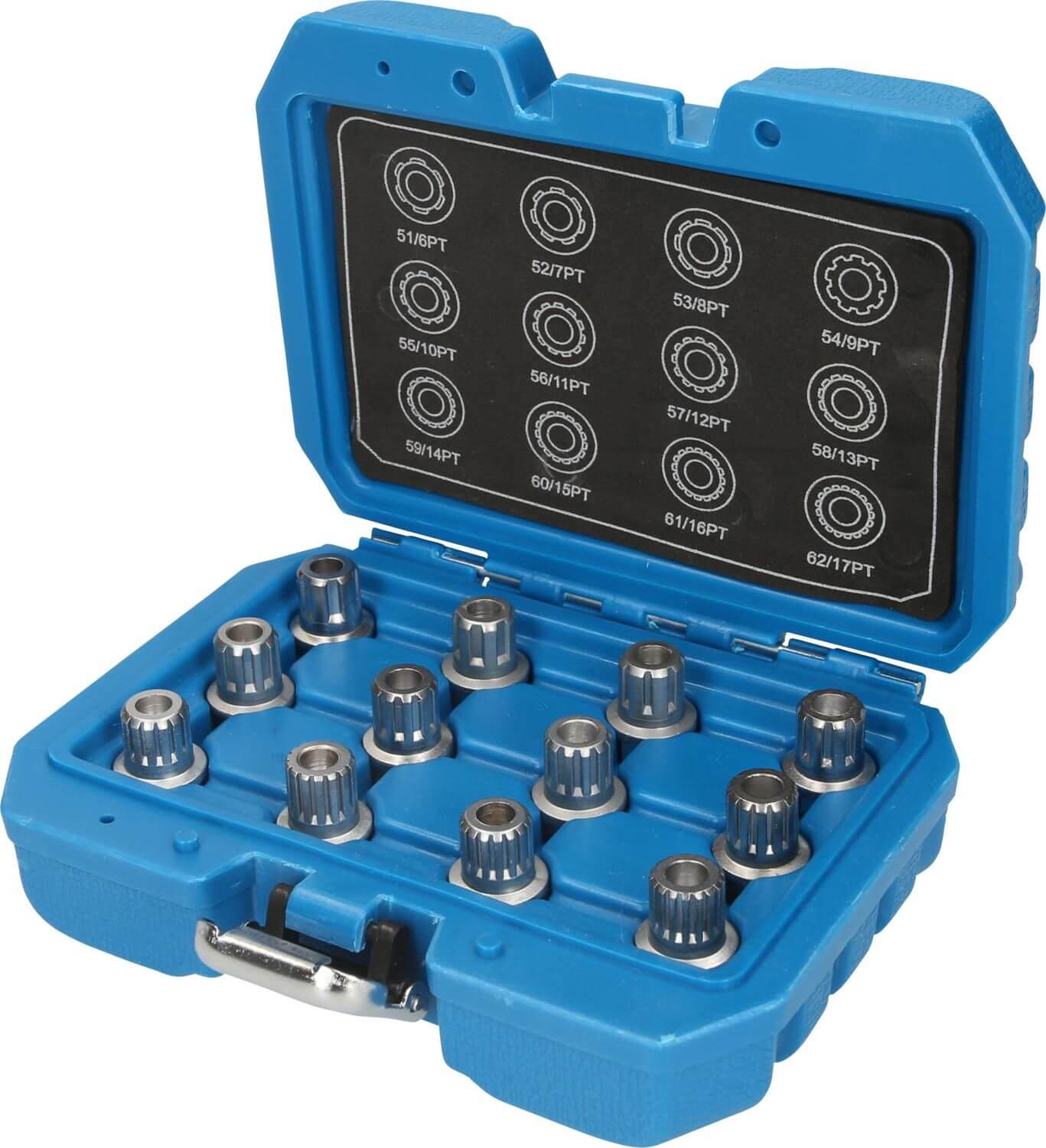 Lukkomutterivalikoima, VW, 12-os, Brilliant Tools