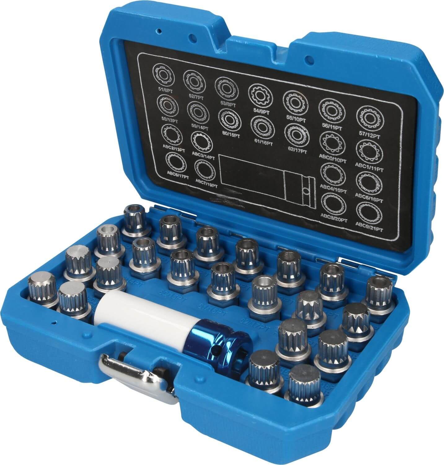 Lukkomutterivalikoima, VW, 23-os, Brilliant Tools