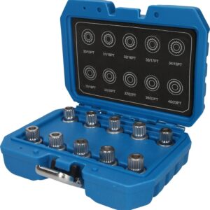Lukkomutterivalikoima, BMW, 10-os, Brilliant Tools