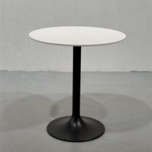 Kahvilapöytä pyöreä taso 70cm metallijalka