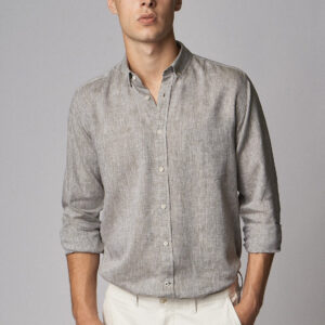 Tamina Linen Shirt Khaki