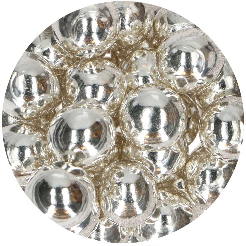 Suklaapallot Choco Crispy - Metallic Silver, 130g