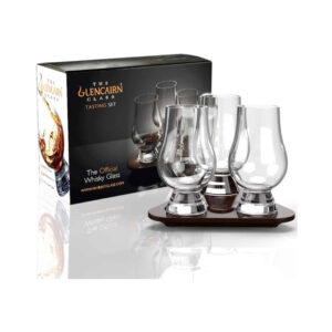 Tastingsetti glencairn (3 lasia & tarjotin)