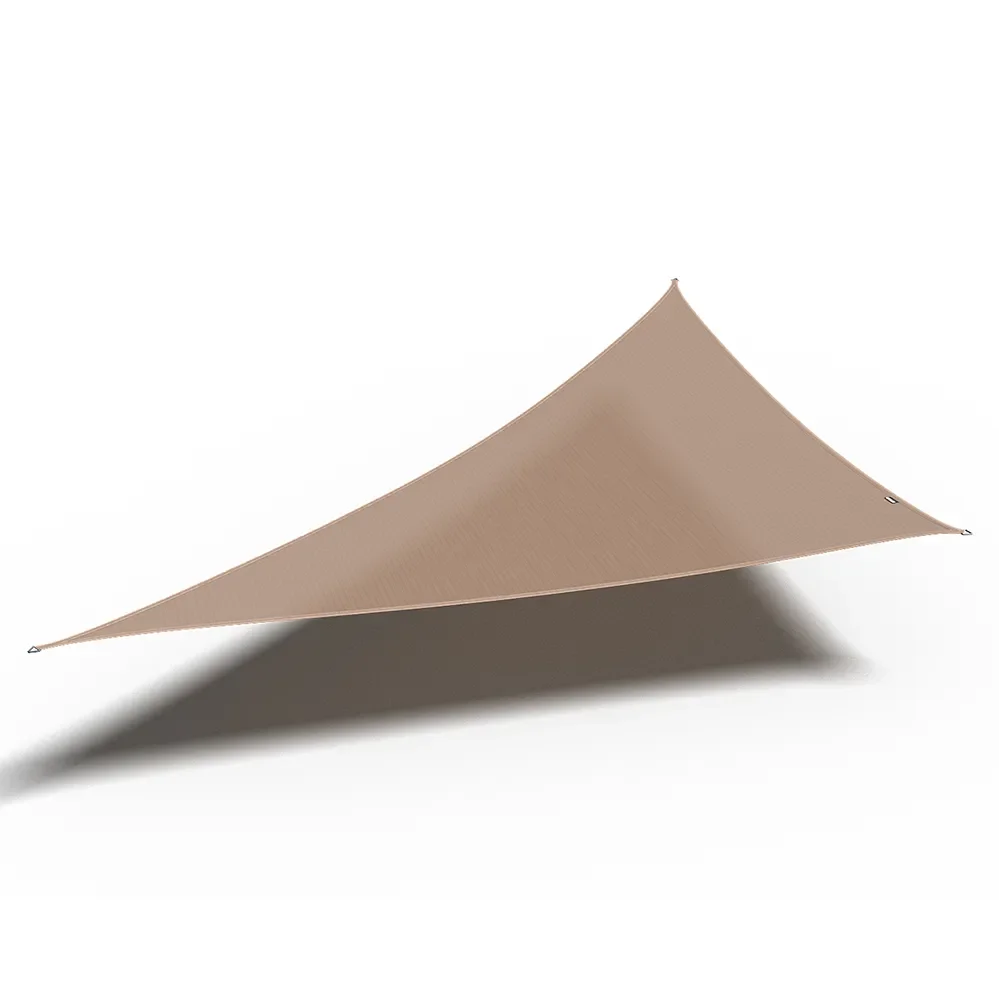 Platinum Sun & Shade, Coolfit aurinkopurje kolmiomainen 90° 500x710cm beige