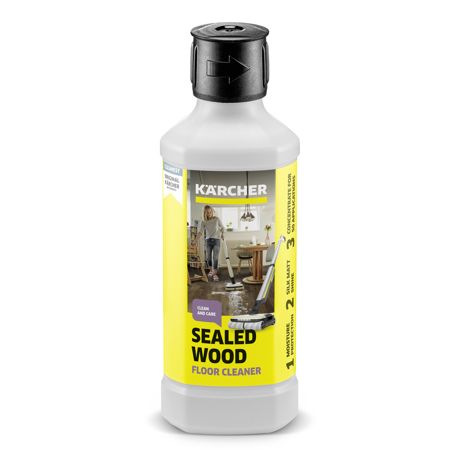 Kärcher - Pesuaine lakatulle parketille, 500ml