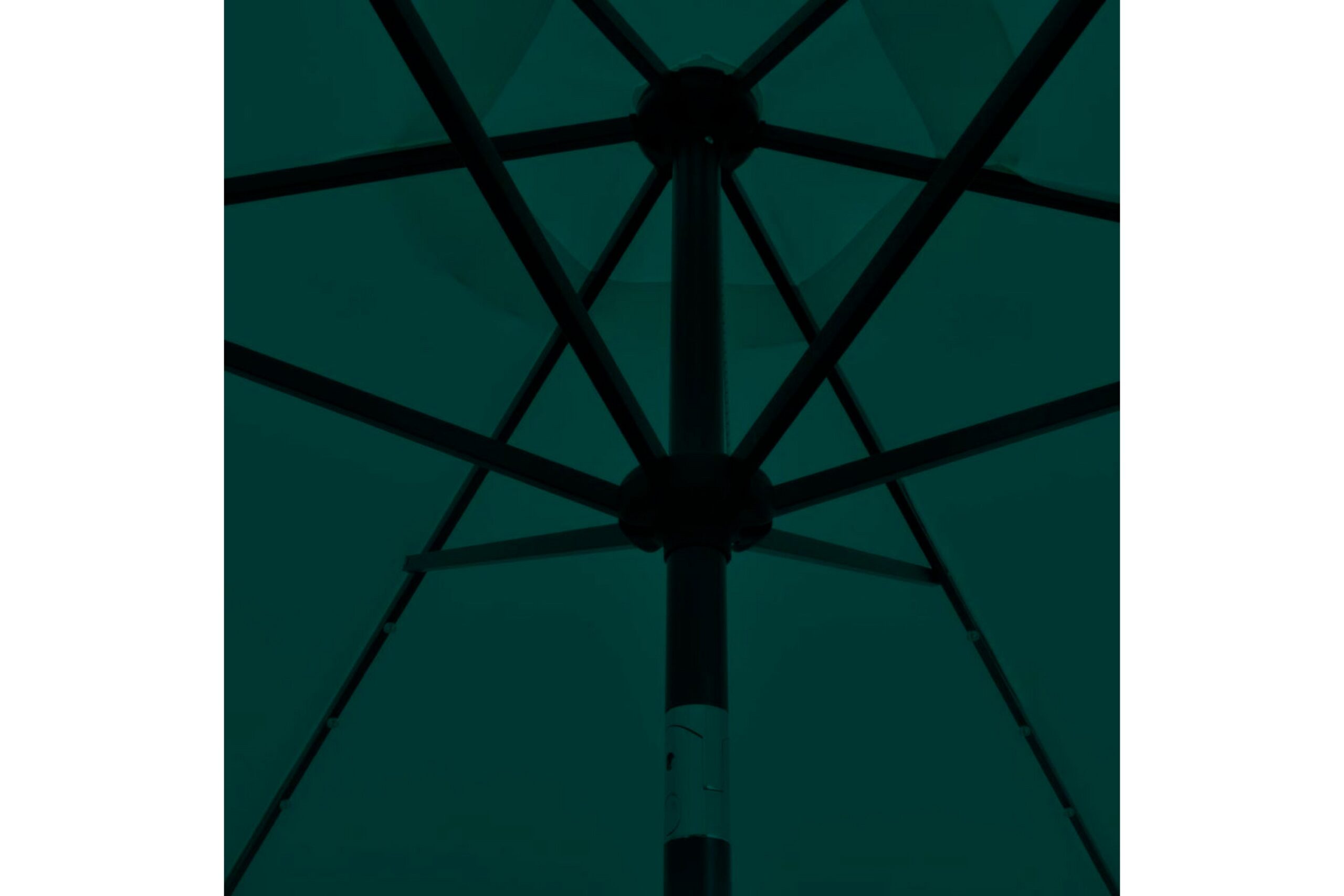 LED Päivänvarjo 3 m Vihreä - Vihreä