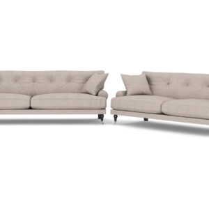 Sohvaryhmä Webber 3+2 - Beige Kromi