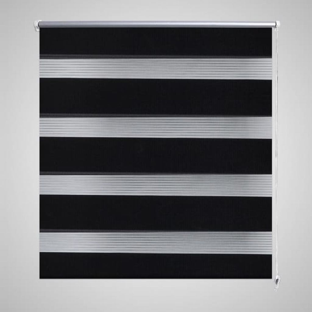 Zebra rullakaihdin 100 x 175 cm musta - Musta