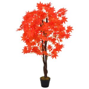 Tekokasvi vaahtera ruukulla punainen 120 cm - Monivärinen
