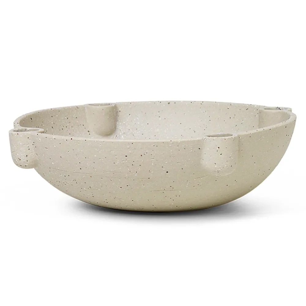 Ferm Living, Bowl Kynttilänjalka Ø27 cm Ceramic