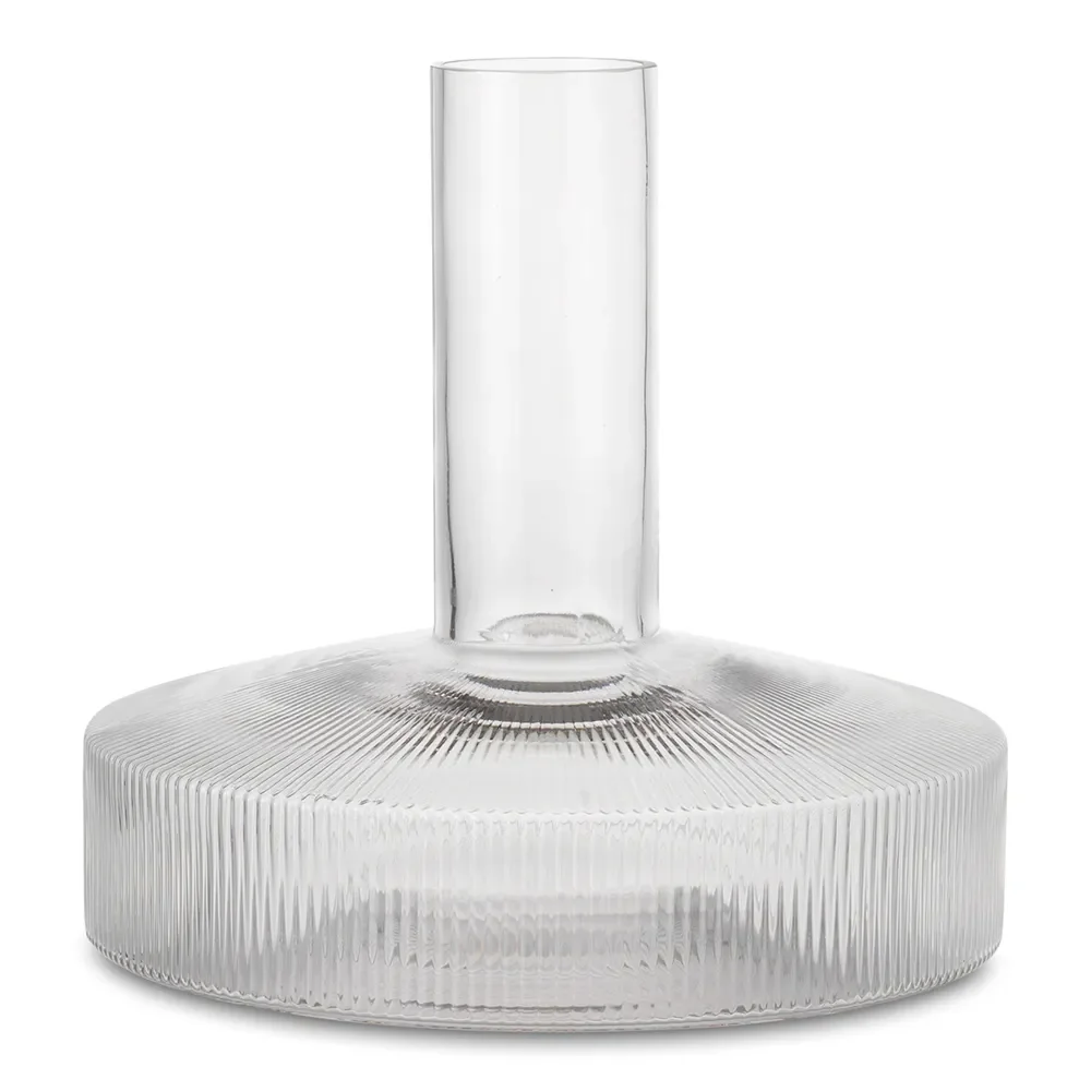 Ferm Living, Ripple Viinikarahvi - Clear