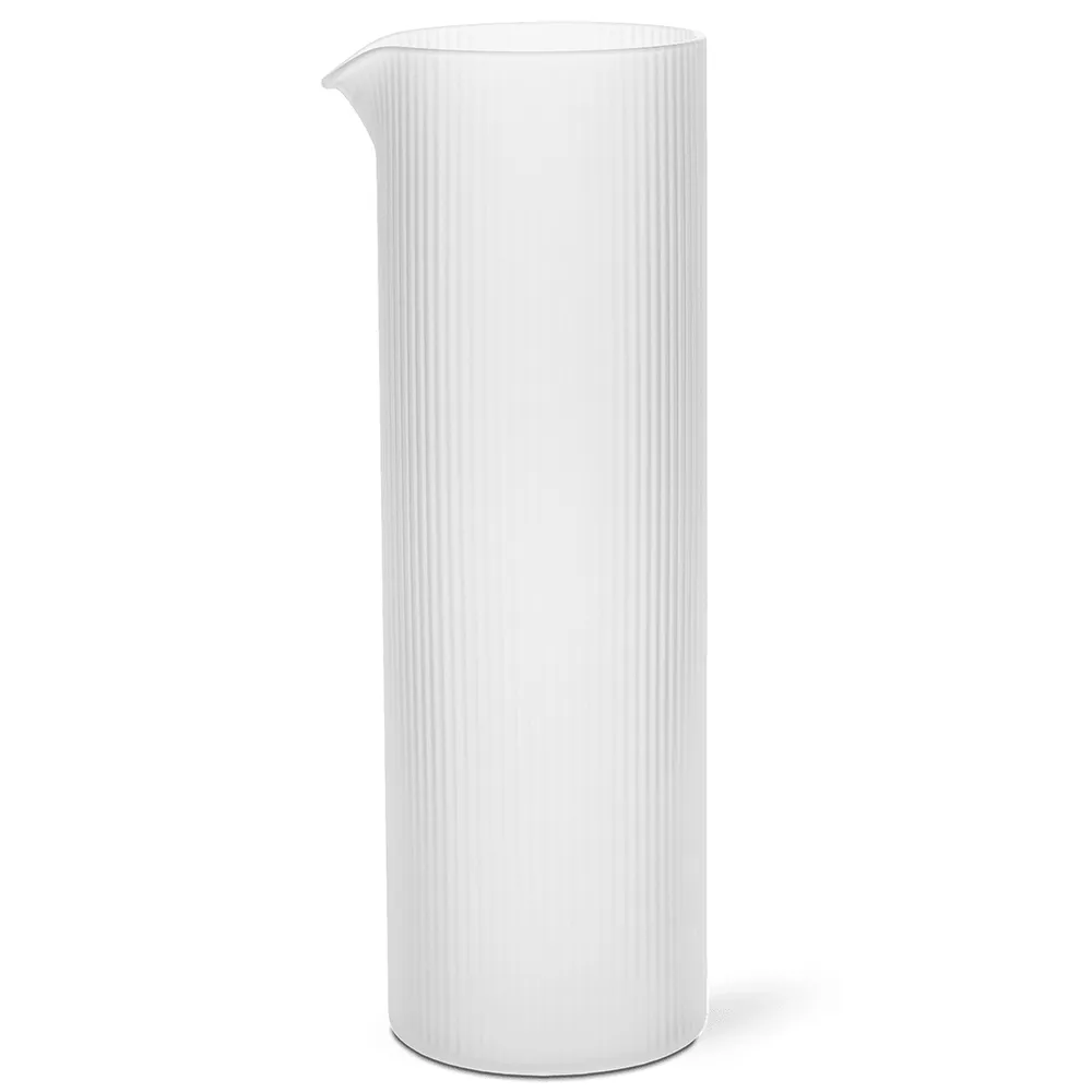 Ferm Living, Ripple Vesikannu - Frosted